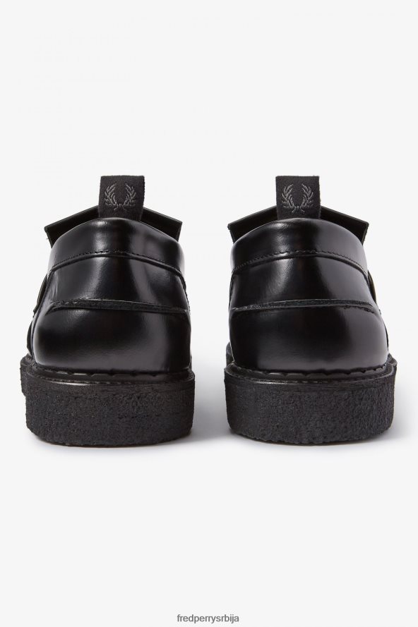 обућа рс Fred Perry мушкарци тассел лоафер црн 68TD6P176