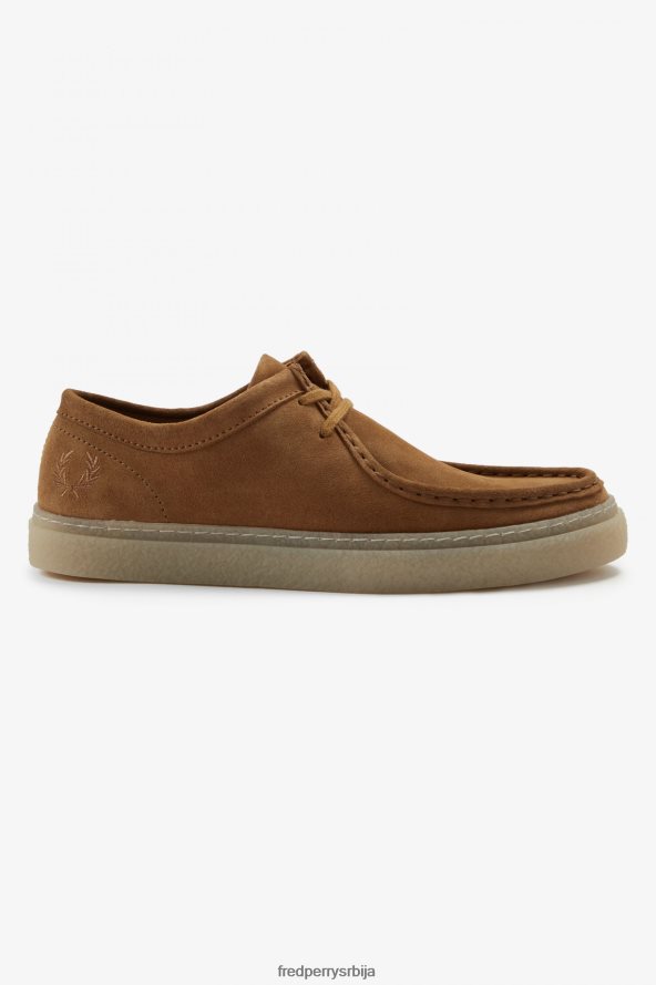 обућа рс Fred Perry мушкарци лов Давсон тамна карамела 68TD6P177