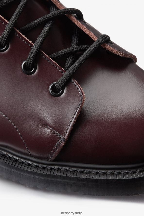 обућа рс Fred Perry мушкарци кожне мајмунске чизме воловска крв 68TD6P186