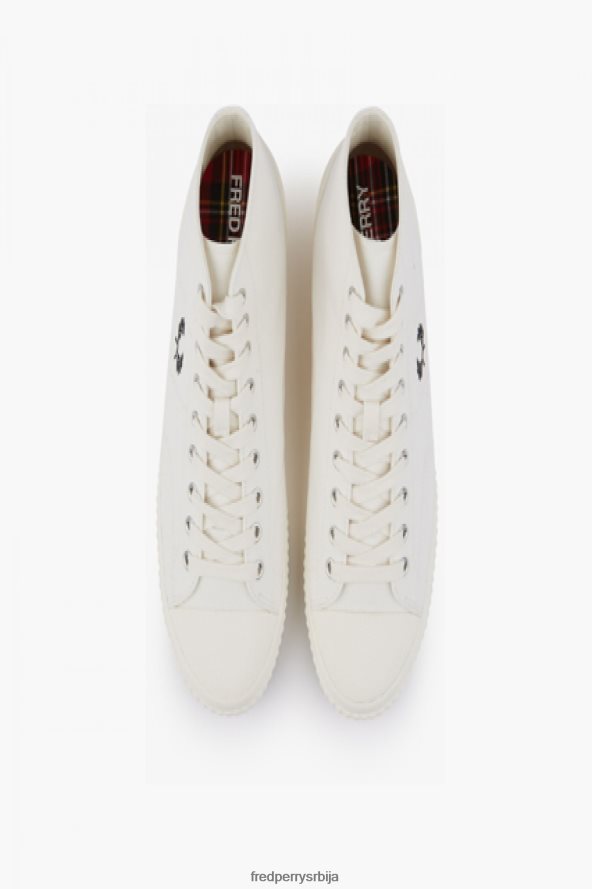 обућа рс Fred Perry мушкарци хугхес мид светло екру 68TD6P191