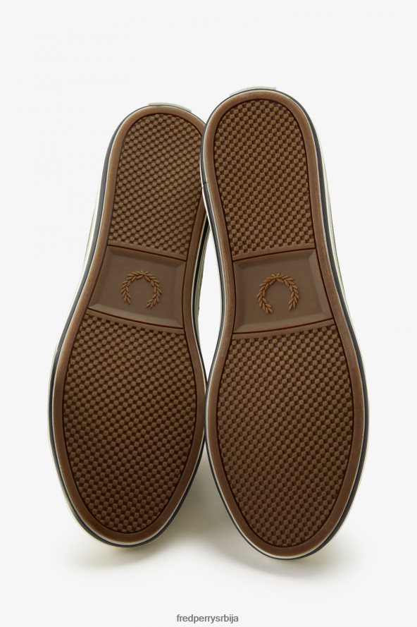 обућа рс Fred Perry мушкарци кингстон једнолично зелено 68TD6P197