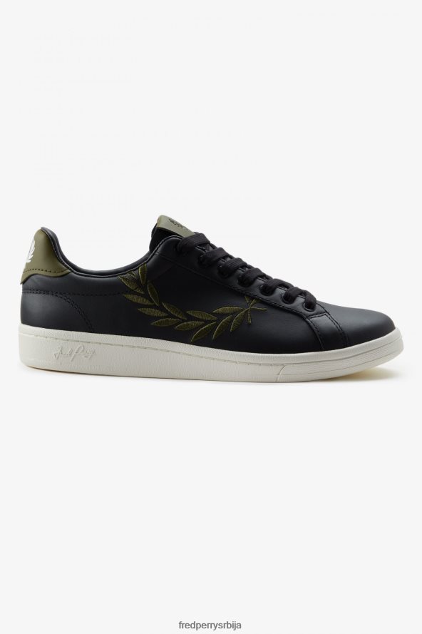 обућа рс Fred Perry мушкарци б721 црн 68TD6P204