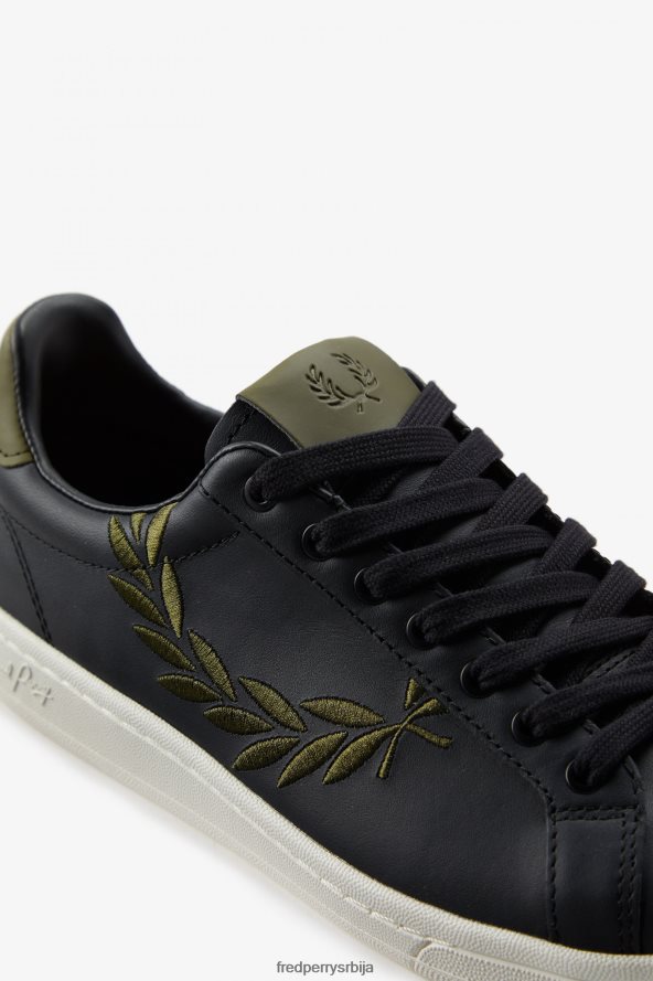 обућа рс Fred Perry мушкарци б721 црн 68TD6P204