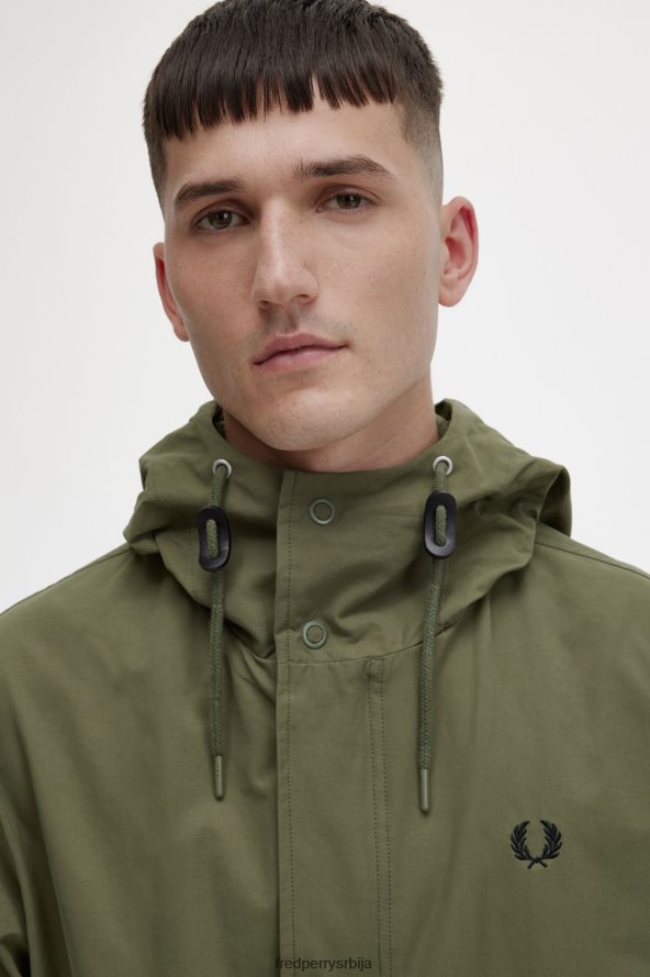 одећу рс Fred Perry мушкарци схелл парка парка зелена 68TD6P239