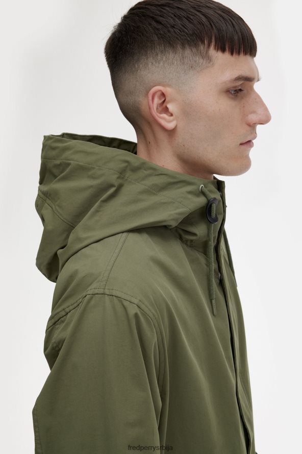 одећу рс Fred Perry мушкарци схелл парка парка зелена 68TD6P239