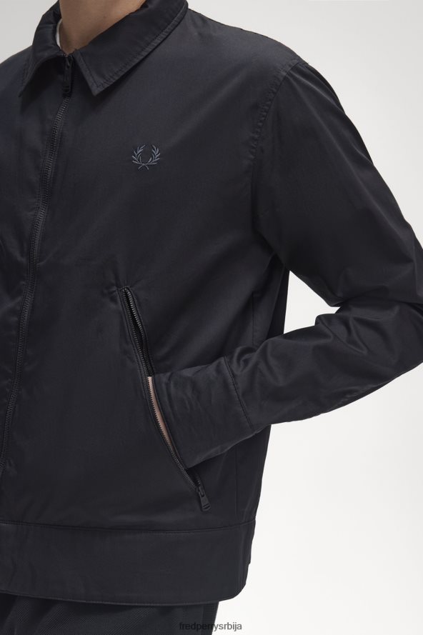 одећу рс Fred Perry мушкарци блусон јакна једнолично зелено 68TD6P240