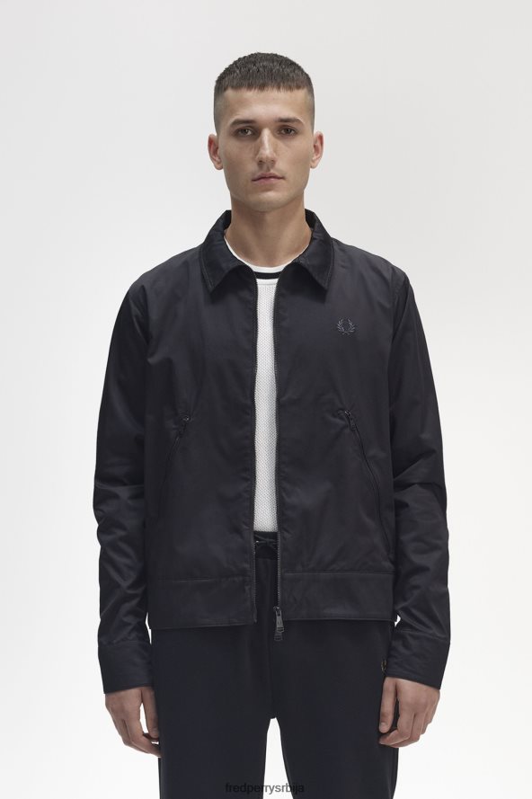 одећу рс Fred Perry мушкарци блусон јакна једнолично зелено 68TD6P240
