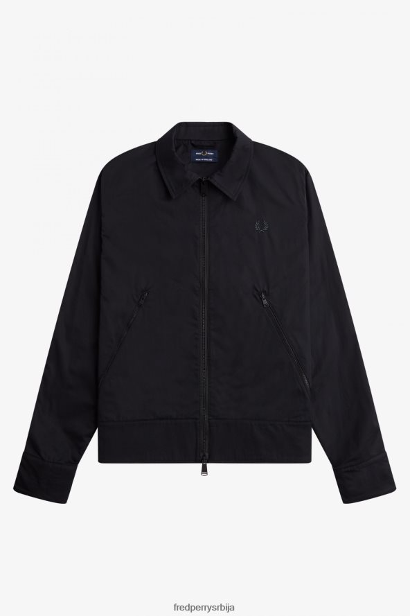 одећу рс Fred Perry мушкарци блусон јакна једнолично зелено 68TD6P240