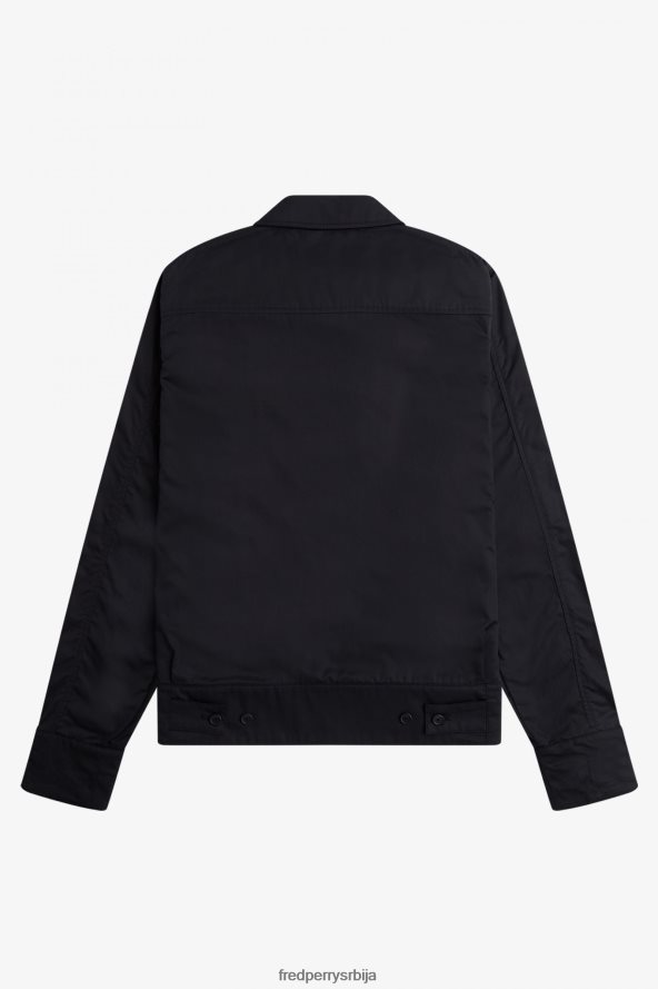 одећу рс Fred Perry мушкарци блусон јакна једнолично зелено 68TD6P240