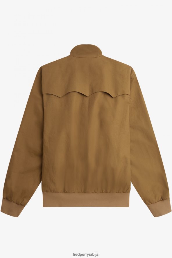 одећу рс Fred Perry мушкарци јакна са рајсфершлусом осенченог камена 68TD6P242