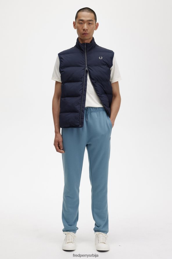 одећу рс Fred Perry мушкарци изоловани гилет морнарица 68TD6P246
