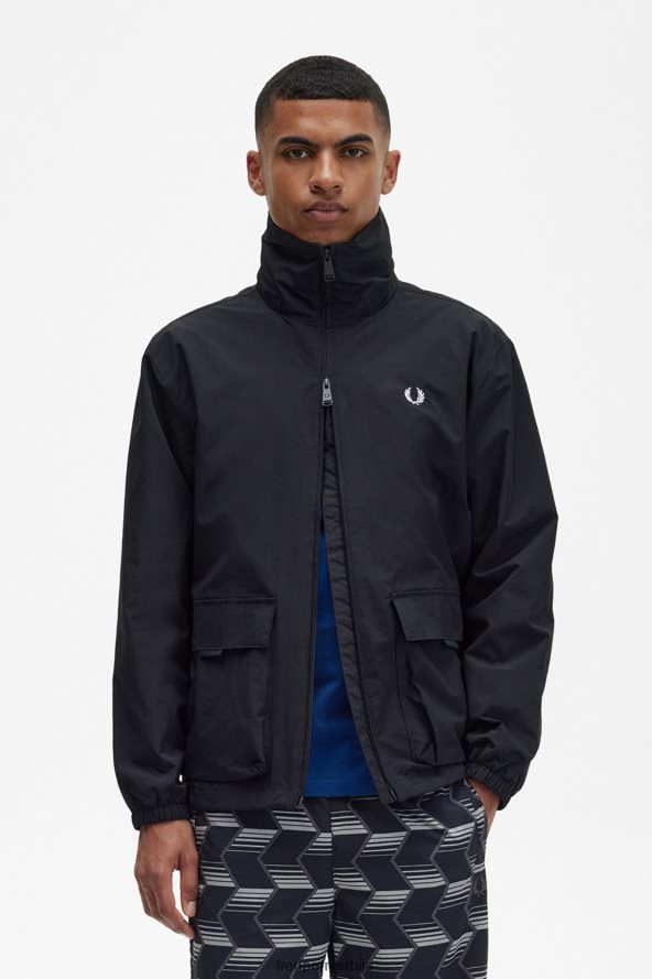 одећу рс Fred Perry мушкарци џепни џеп са патент затварачем црн 68TD6P249 одећу рс Fred Perry мушкарци џепни џеп са патент затварачем црн 68TD6P249